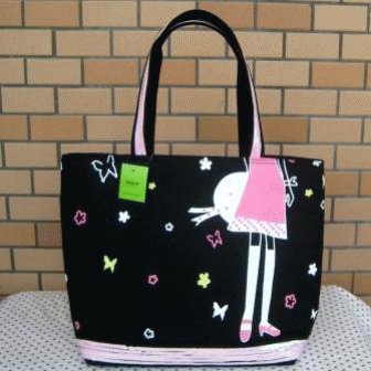 Cover image : Japan Sence of Sex N the City Canvas Women Bag Black New B45
