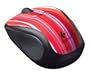 Logitech V220 Cordless Optical Mouse for Notebooks (Candy Stripe)