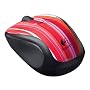 Logitech V220 Cordless Optical Mouse for Notebooks (Candy Stripe)
