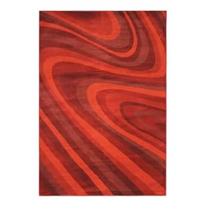Swank Brick Red Rug, 5'3 x 7'10