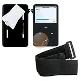 Black Silicone Case For iPod Video 30GB +ARMBAND +STRAP