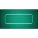 Trademark Poker Texas Hold'em Layout 36-Inch x 72-Inch