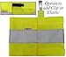 For safety reasons be more visible to other road users. Useful to Cyclists, bikers. Scooter riders and other road users. 
2 HiVisBike HiVis high visibility bands in a wider than usual size of 14.5cm width, with a wide 5cm reflective silver strip. 3 in 1 HiVis bands - Arm bands, Leg bands & using supplied strap transform in to a HiVis shoulder strap. See many pictures. One size fits all long size range which can be further extended with (4 supplied) elastic add-ons. Elastic add-ons can also offer tighter hold with or without extending the size. 2 clips are included to hold up the bands. The clips can be clipped on to the user's clothing like braces. See pictures. Each band is 42.5 cm long, can wrap around a circumference of up to 44 cm and can extend to a circumference of 60cm if using the elastic add-ons to the maximum. 
The bands are designed to have an additional use. Slide the supplied shoulder strap through the length of the bands, between the silver reflective strip and the HiVis yellow material and then you have a HiVis long shoulder strap to either clip on to your bag or just clip together and use on it's own. Both bands can be used on the shoulder strap. One at the users's front and one on their back. 

The HiVis bands can be washed keeping them bright and highly visible to other road users. See HiVisBike.com for details.