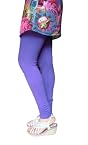 Purple Cotton Lycra Legging