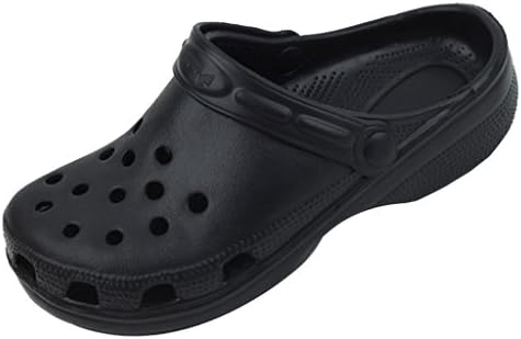 New Women's Black Garden Shoes Clog Sandals Size 9