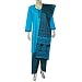 Ladies Summer Clothes Indian Salwar Kurta Cotton Printed Embroidered Size S (slk463)
