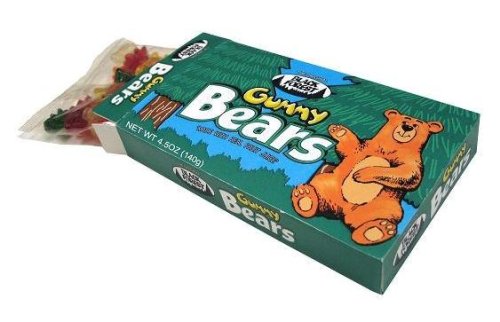 Black Forest Gummy Bear Feature, 4.5-Ounce Boxes (Pack of 24) by Black Forest