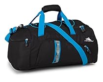 High Sierra Crossport 2 Jitter Duffel Bag, Black/Pool
