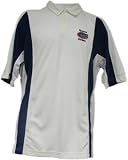 Men's Florida University Vertical Polo by Antigua White/ Dark Royal