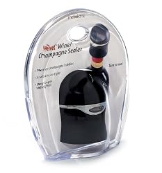 Metrokane Velvet Champagne and Wine Sealer