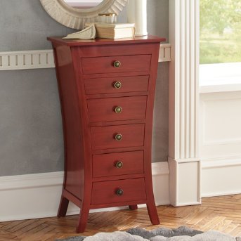 Sasha Six-drawer Chest - Pine Green - Grandin Road