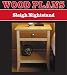 NIGHTSTAND WOODWORKING PAPER PLAN PW10067