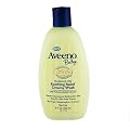 Aveeno Baby Soothing Relief Creamy Wash, Fragrance Free, 8-Ounce Bottle (Pack of 6)