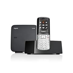 Gigaset SL400 High End Schnurlostelefon (4,6 cm (1,8 Zoll) TFT-Farbdisplay, USB-Anschluss, Bluetooth) metall / schwarz