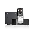 Gigaset SL400 High End Schnurlostelefon (4,6 cm (1,8 Zoll) TFT-Farbdisplay, USB-Anschluss, Bluetooth) metall / schwarz