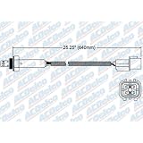 ACDelco 213-3122 Professional Heated Oxygen Sensor, Position 3 by ACDelco