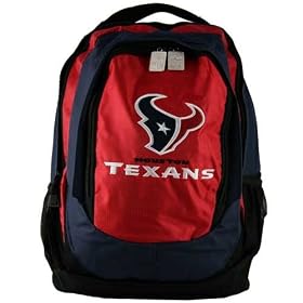 Houston Texans Embroidered Team Logo Backpack