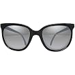 I Ski Alta Classics Designer Sunglasses - Black/Smoke with Silver Mirror