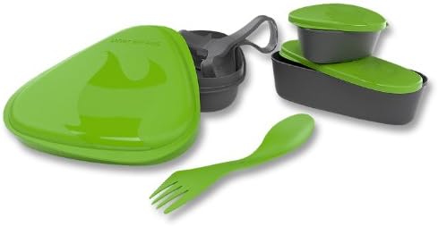Light My Fire 6-Piece BPA-Free Lunch Kit with Plate, Bowl, Storage Boxes and Spork