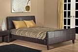 Modus Furniture TR08FX - Hudson Torino Platform Bed (Chocolate) (Full, Quee ....