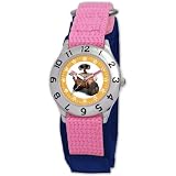 Disney Children's WALL-E Time Teacher Pink Velcro Watch #D056S503 by Disney