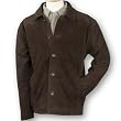 Suede Car Coat
