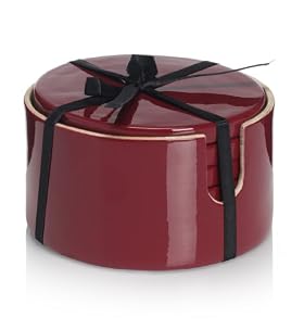 6 Spun Bamboo Coasters by Marks and Spencer