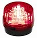 Seco-Larm Red LED Security Strobe Light Six Different Flash Patterns IP66 Weatherproof Rating