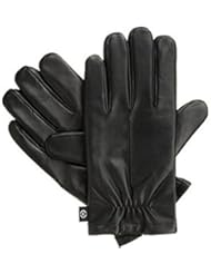 Apparel: Isotoner smarTouch Mens Leather Gloves Large Black