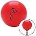 American Shifter 95579 Red Shift Knob with M16 x 1.5 Insert (Black Dolphin in Air)