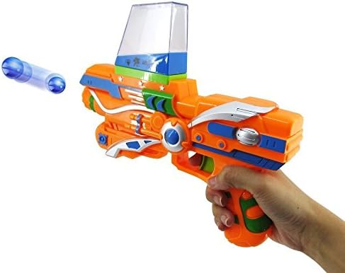 Children's Soft Bullet Gun Toy Shooting Water Crystal Ball With Infrared Laser