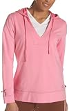 NYL New York Laundry Women's Class Act 3/4 Sleeve Hooded Pullover
