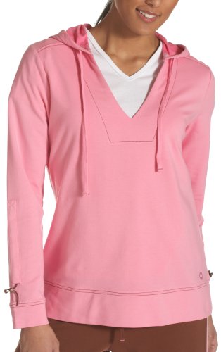 NYL New York Laundry Women's Class Act 3/4 Sleeve Hooded Pullover