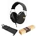 CAD DH100 Drummer Headphones OnStage MW5A Maple Sticks w/Wood Tips 12 Pair & Bag