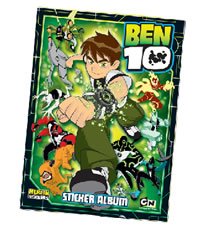 Ben 10 Merlin sticker albums