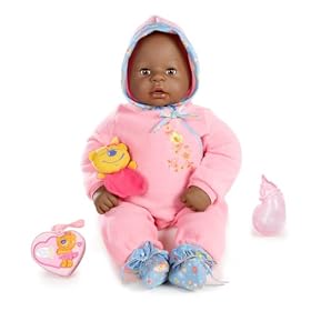 Zapf Creation Snuggly Chou Chou 19 Ethnic Doll by African American Dolls
