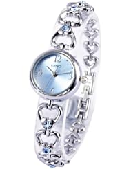 KIMIO Crystal Elegant Charm Blue Fashion Women Lady Bracelet Wrist Watch KIM042