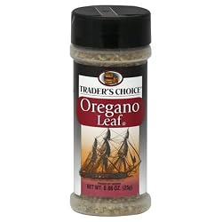 Traders Choice Oregano Leaves, 5-Ounce Plastic Containers (Pack of 6)