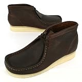Clarks/Clarks by Privo/Clarks by Indigo -- *Wallabee Boot Brown Oily Leather 35422 -- Men's