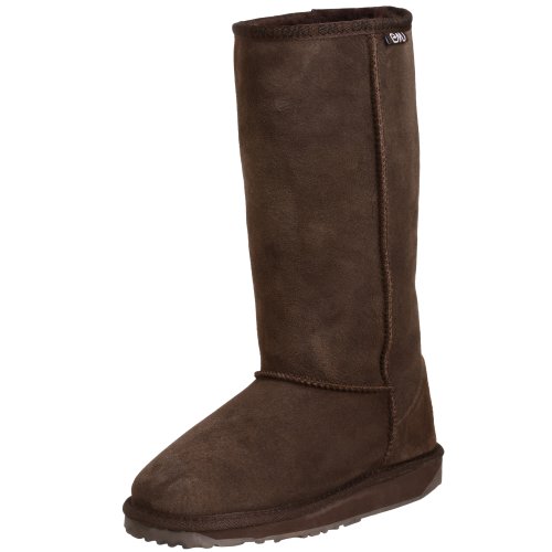EMU Australia Women's Stinger Hi Premium Australian Sheepskin Boot, Chocolate EMU Australia Women's Stinger Hi Premium Australian Sheepskin Boot, Chocolate