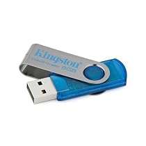 Kingston - DataTraveler 101 - USB flash drive - 8 GB - Hi-Speed USB - cyan