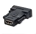 NexxTech HDMI Cables - Syba SD-HMF-DVM HDMI Female (19-pin) to DVI-D Male (24+1 pin) Adapter