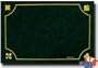 Tapis Morize Belote Vert 60x40
