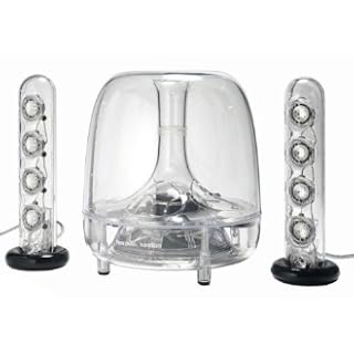 Harman/Kardon Soundsticks 2.1 drahtlos PC-Lautsprechersystem transparent