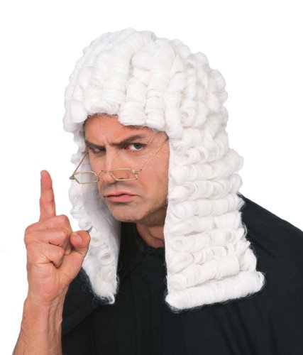 Judge Costume Wig