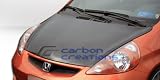 2007-2008 Honda Fit Carbon Creations OEM Hood