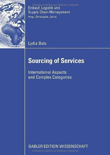 Sourcing of Services (Einkauf, Logistik und Supply Chain Management)