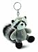 Nici 10cm Raccoon Soft Toy Key Holder with Key Ring