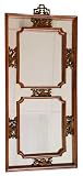 Chinese Mirror with Carved Antique Frame - 26.25 (003)