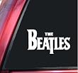 The Beatles Vinyl Decal Sticker - White